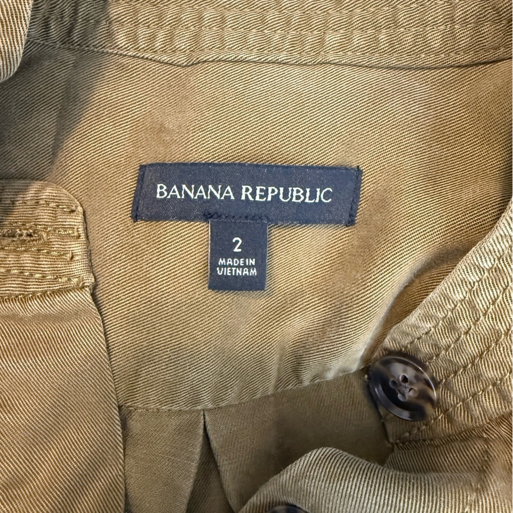 Banana Republic Tencel Flight Jumpsuit Size 2 - Picture 5 of 10